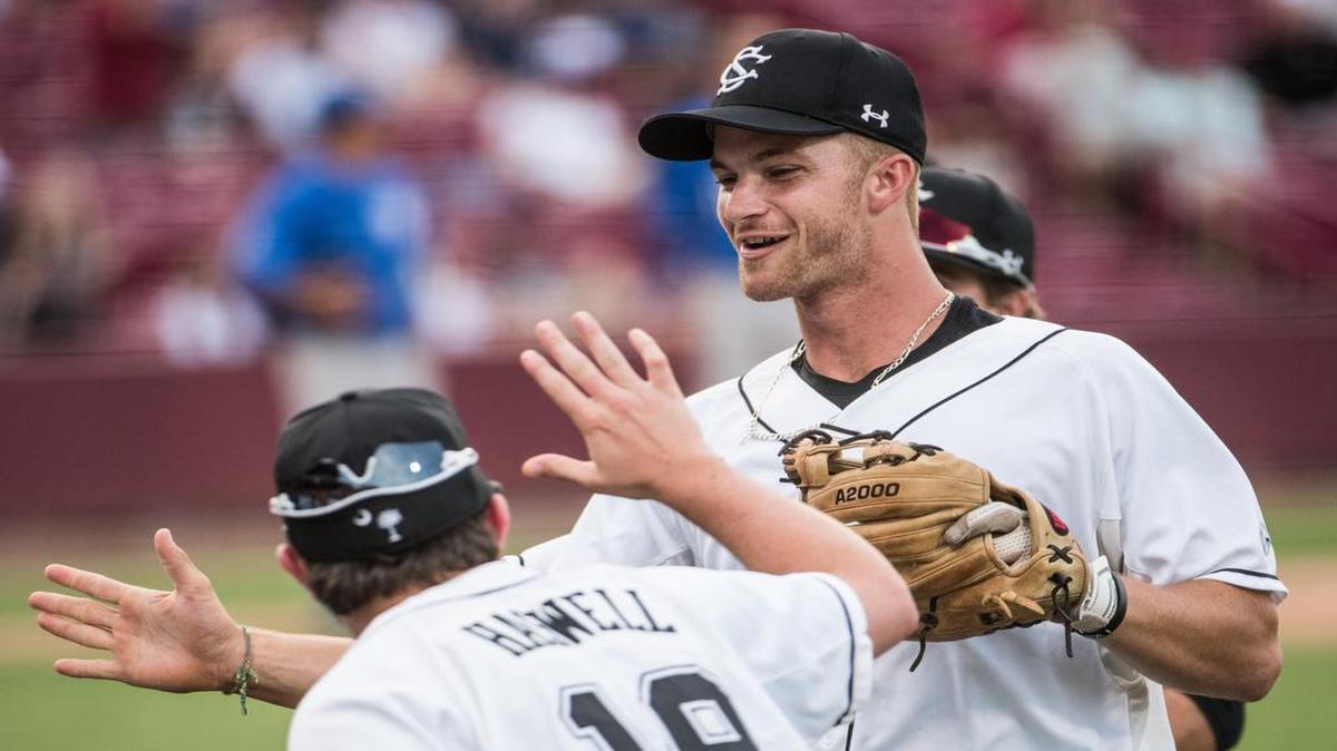 South Carolina shortstop Madison Stokes drove in two runs on Friday night.