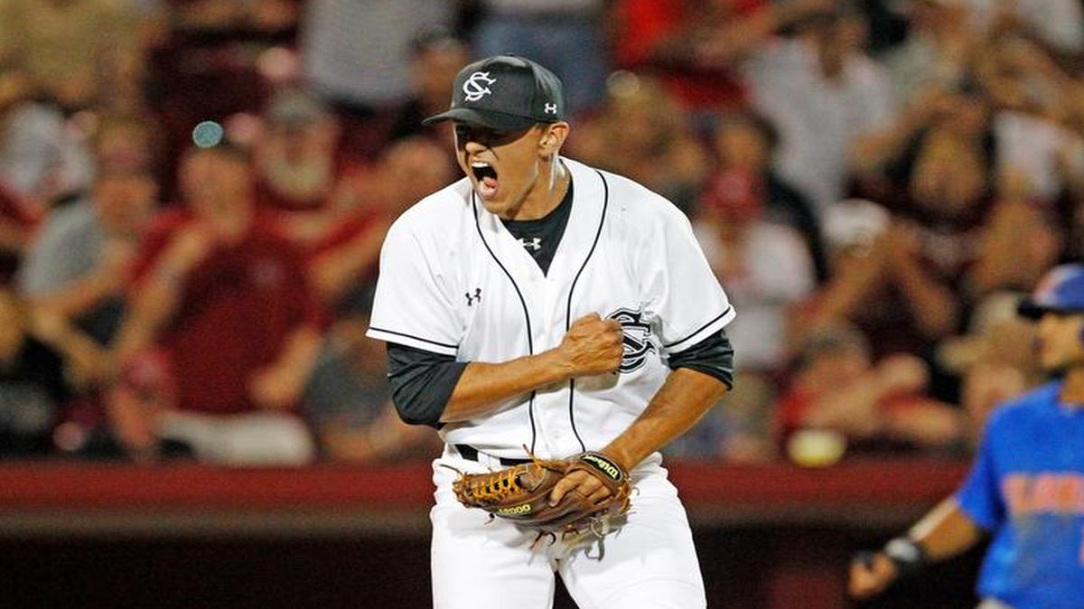 South Carolina closer Tyler Johnson had 10 saves this season despite being sidelined for several weeks.