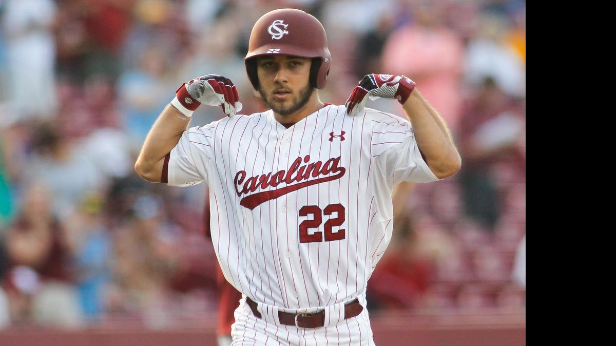 
South Carolina's Max Schrock 
