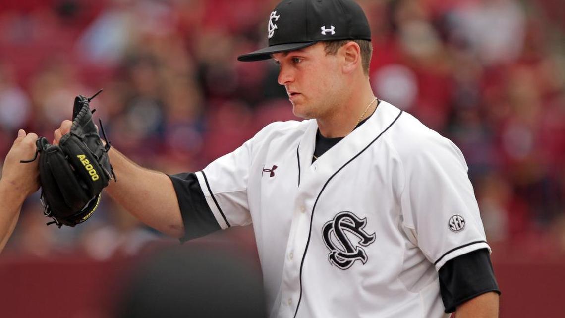South Carolina pitcher Wil Crowe will throw Friday night for the Gamecocks.