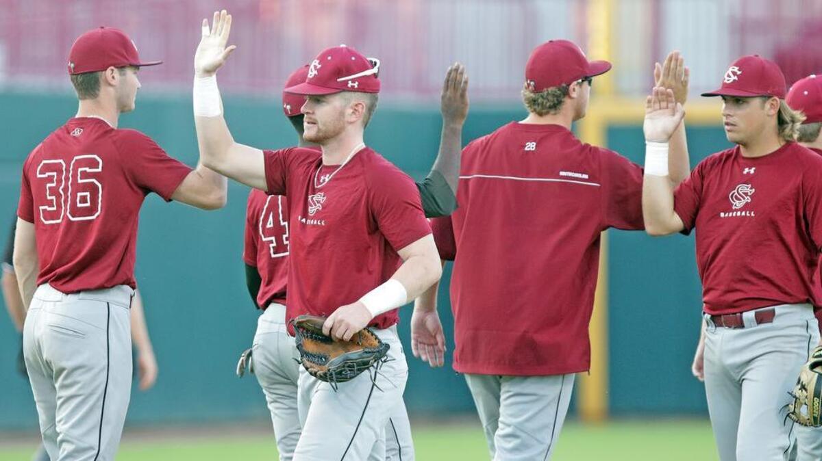 South Carolina held its Garnet & Black World Series this weekend at Founders Park. Garnet took the three-game series with a win in the decisive game on Sunday.
