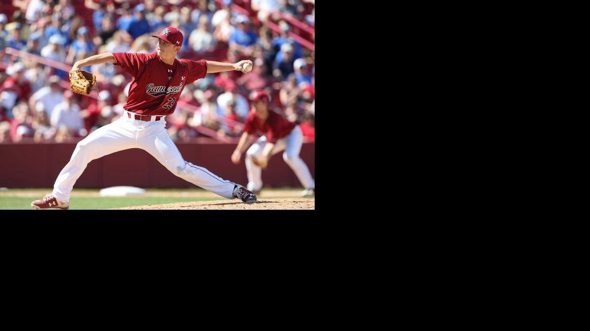 
USC pitcher Vince Fiori
