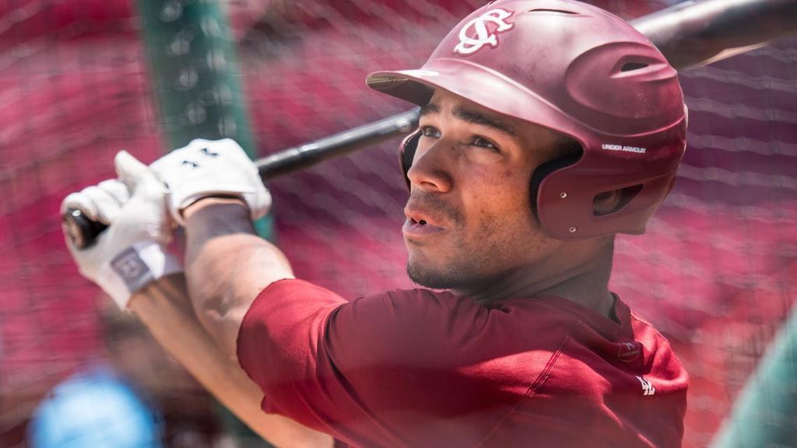 Former South Carolina outfielder Dom Thompson-Williams