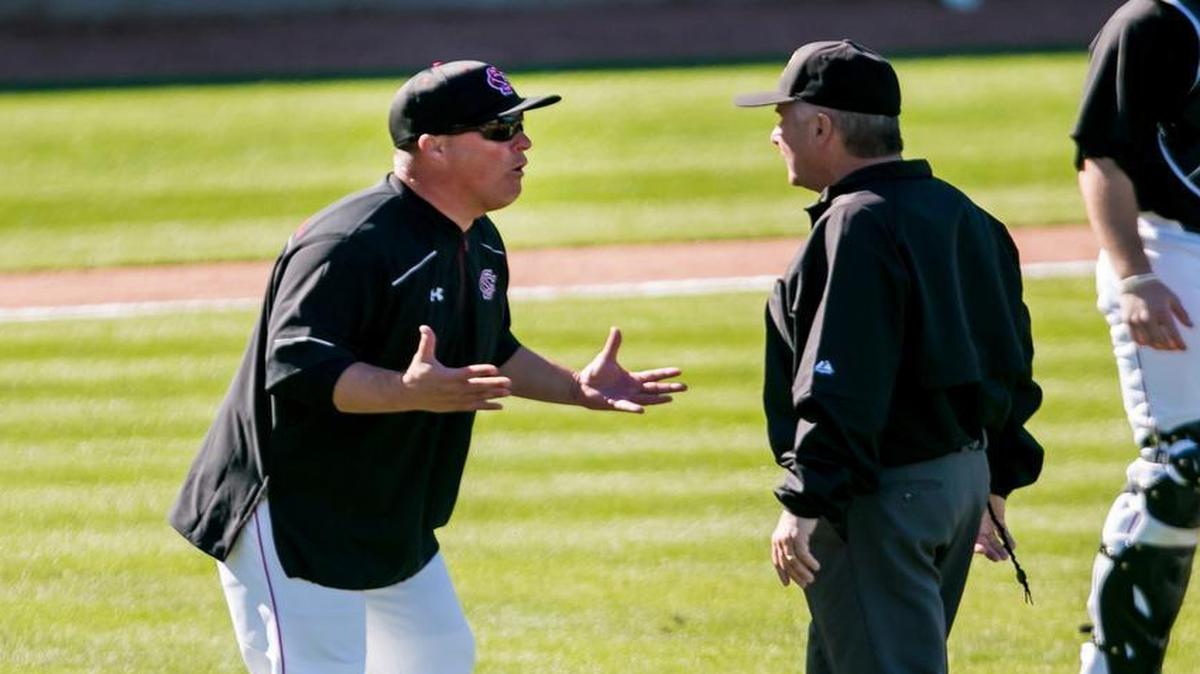 South Carolina head coach Chad Holbrook