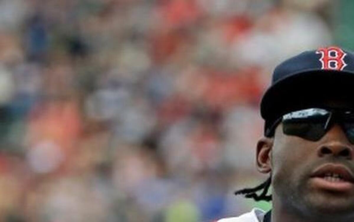 
Boston Red Sox right fielder Jackie Bradley Jr. runs in from the field after making a catch for a third out during a baseball game against the Baltimore Orioles at Fenway Park, Thursday, June 25, 2015, in Boston.
