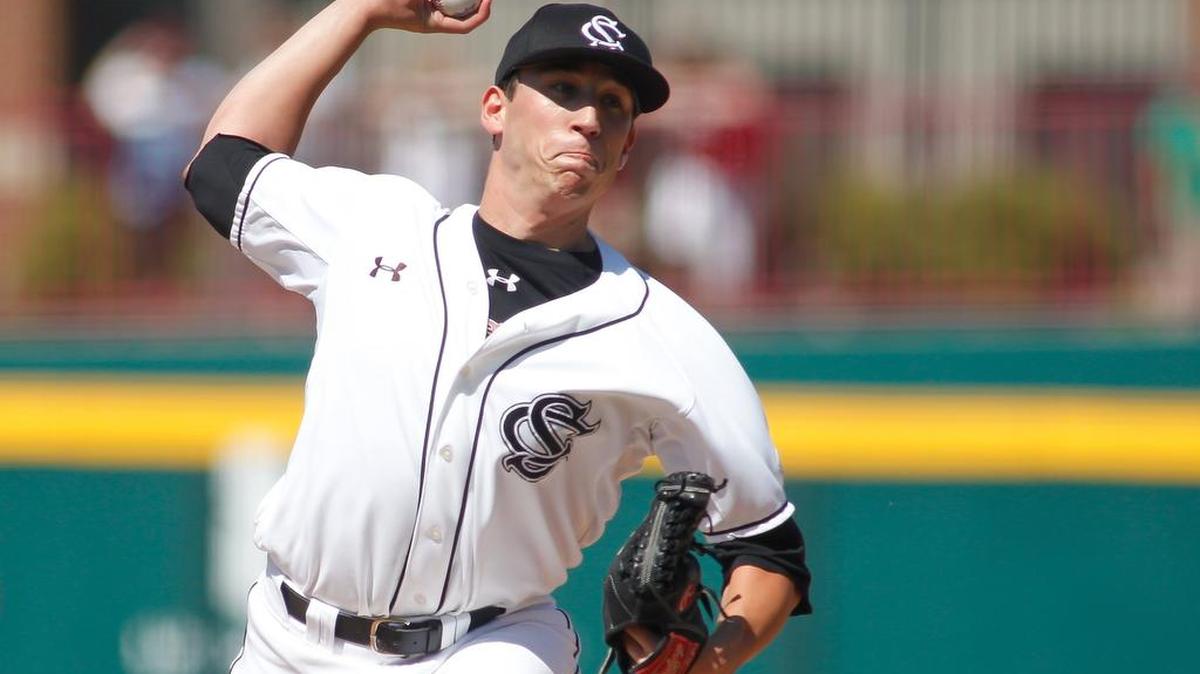 South Carolina junior pitcher Taylor Widener
