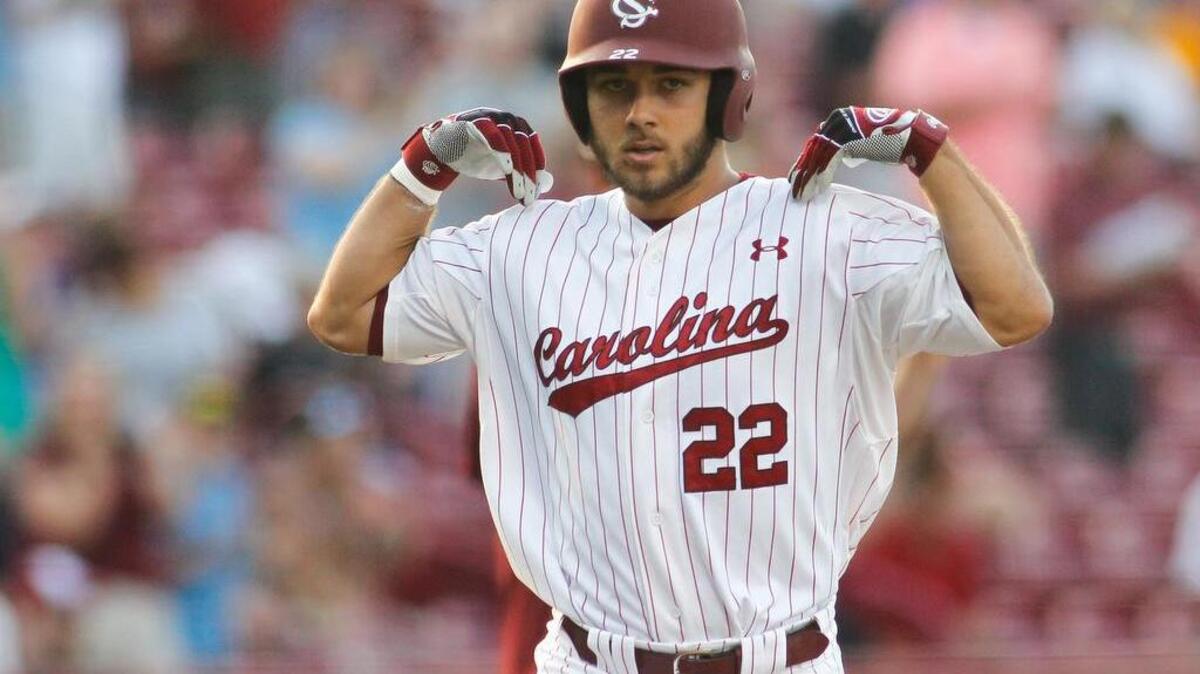 Former South Carolina player and current Oakland Athletics minor leaguer Max Schrock