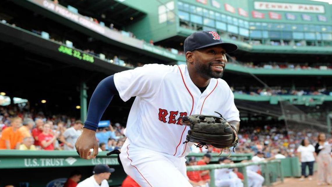 Boston Red Sox center fielder Jackie Bradley Jr.