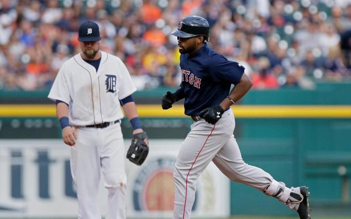 Former Gamecock Jackie Bradley Jr. is tied for ninth in Major League Baseball in triples with six.
