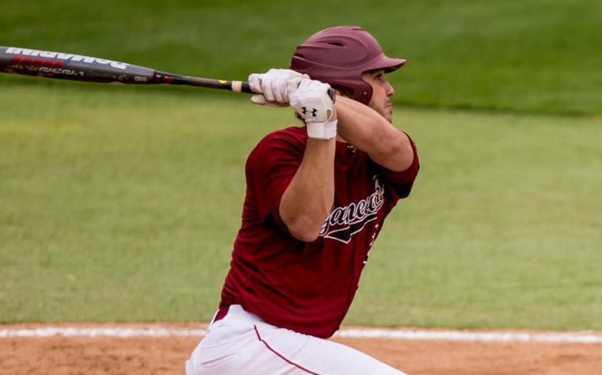 South Carolina designated hitter John Jones (22)