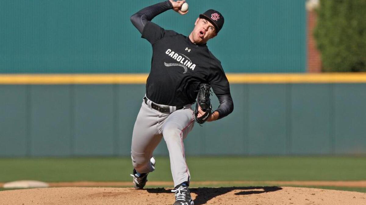 USC pitcher Braden Webb will get his second career start Saturday afternoon against Penn State.
