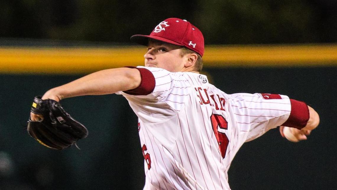 South Carolina pitcher Clarke Schmidt