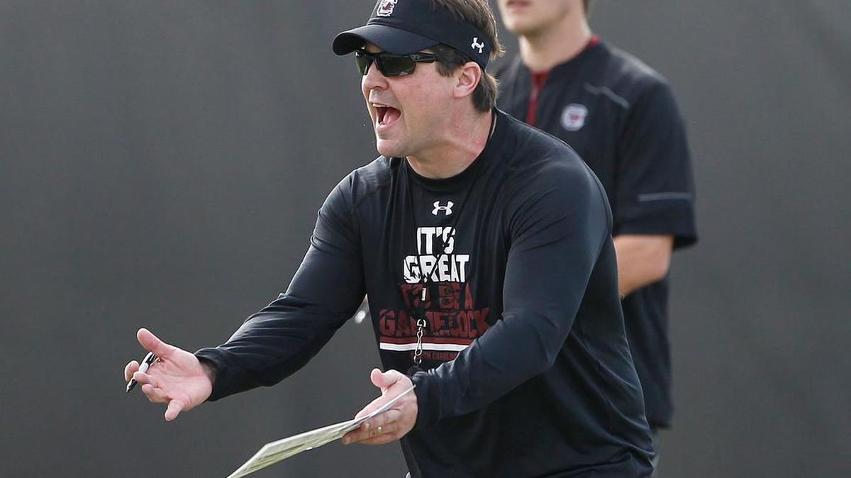 South Carolina head coach Will Muschamp