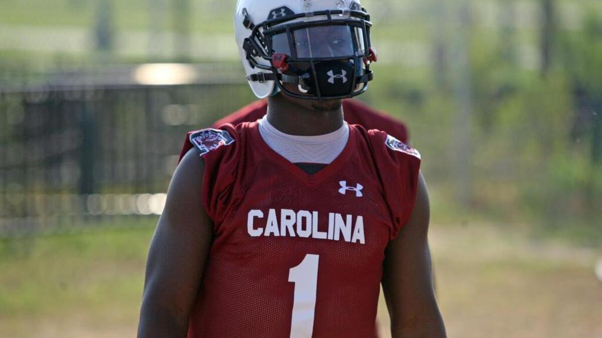 
South Carolina wide receiver Deebo Samuel is expected to play the most alongside Pharoh Cooper this season.
