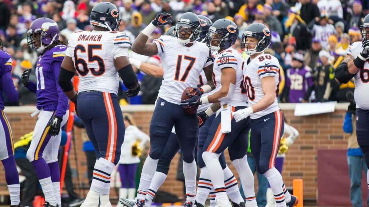 Chicago Bears and former South Carolina wide receiver Alshon Jeffery (17)