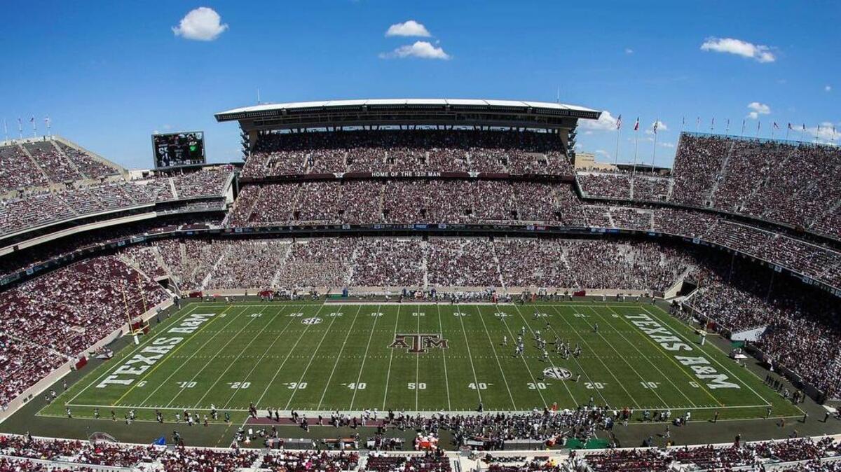 
This will be South Carolina’s first trip to Texas A&M’s Kyle Field

