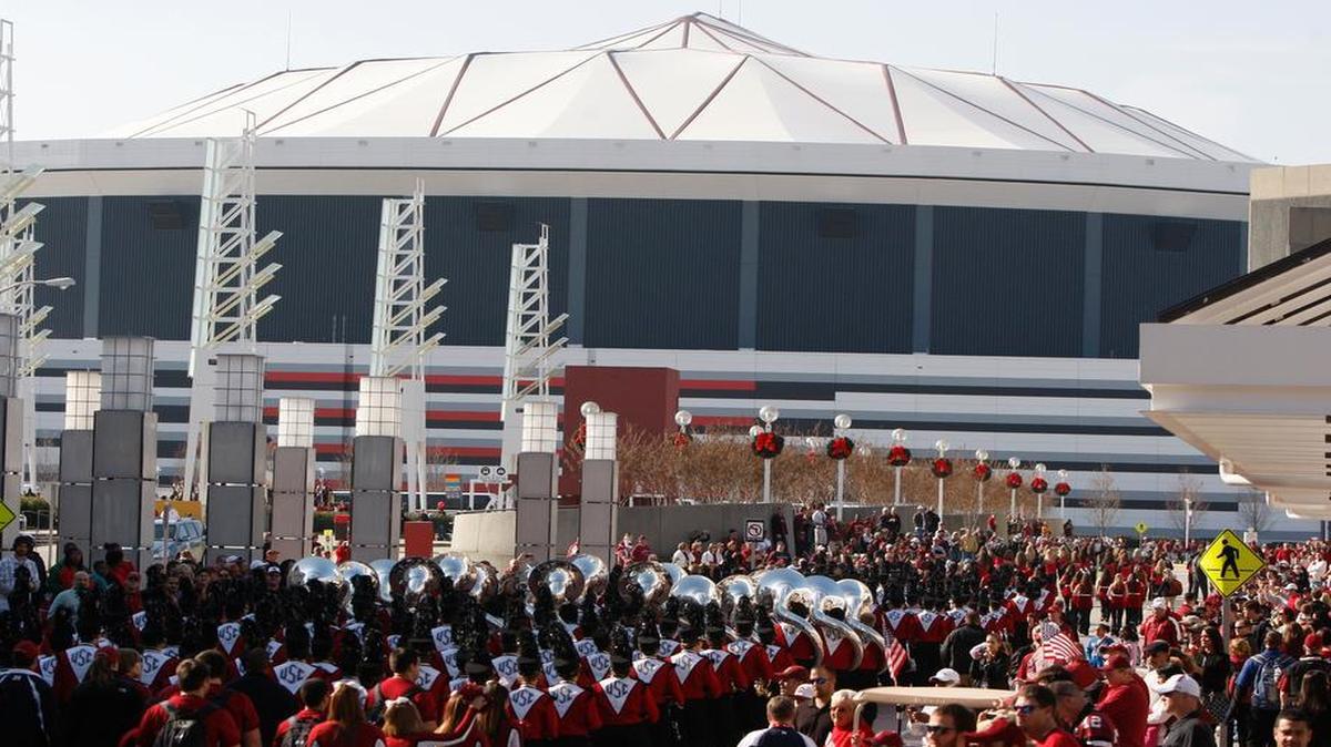 The Georgia Dome in Atlanta