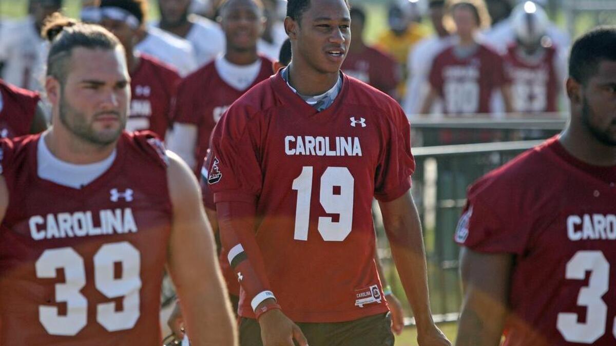 
South Carolina quarterback Lorenzo Nunez.
