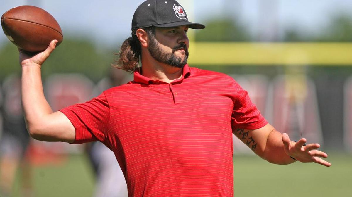 Former South Carolina quarterback Stephen Garcia, at the Steve Spurrier Football Camp in 2015 is getting another chance to play.