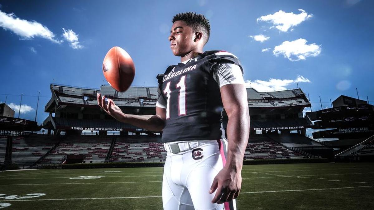 South Carolina freshman quarterback Brandon McIlwain