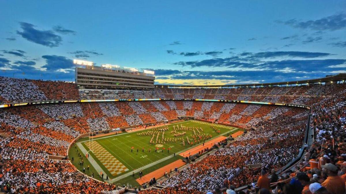 Neyland Stadium in Knoxville, Tenn.