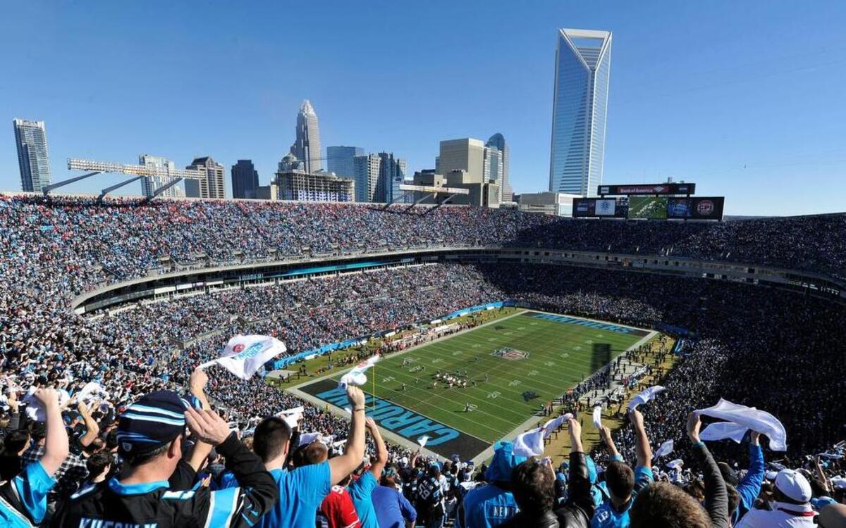 
Bank of America Stadium in Charlotte.
