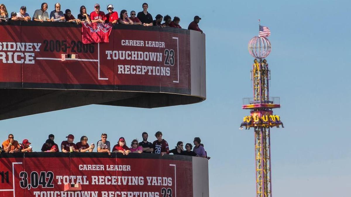 The South Carolina State Fair is in town, and will coincide with the USC football game against Oklahoma on Saturday, Oct. 18, 2025.