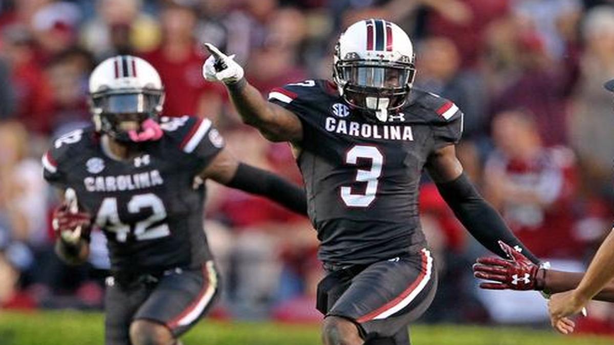 South Carolina Gamecocks cornerback Chris Lammons (3)