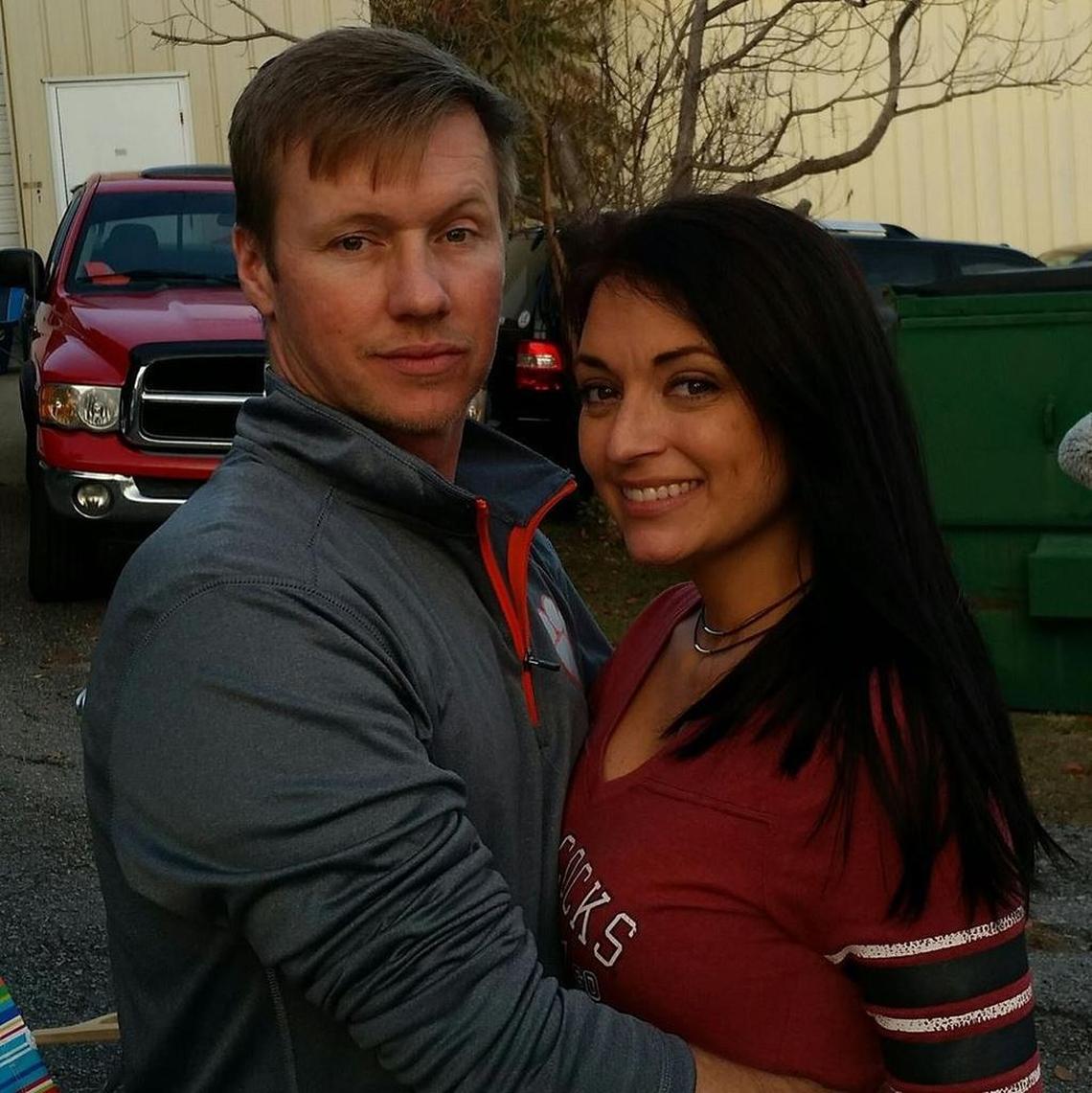 Peter Cribbs and fianceé Ashley Crafts