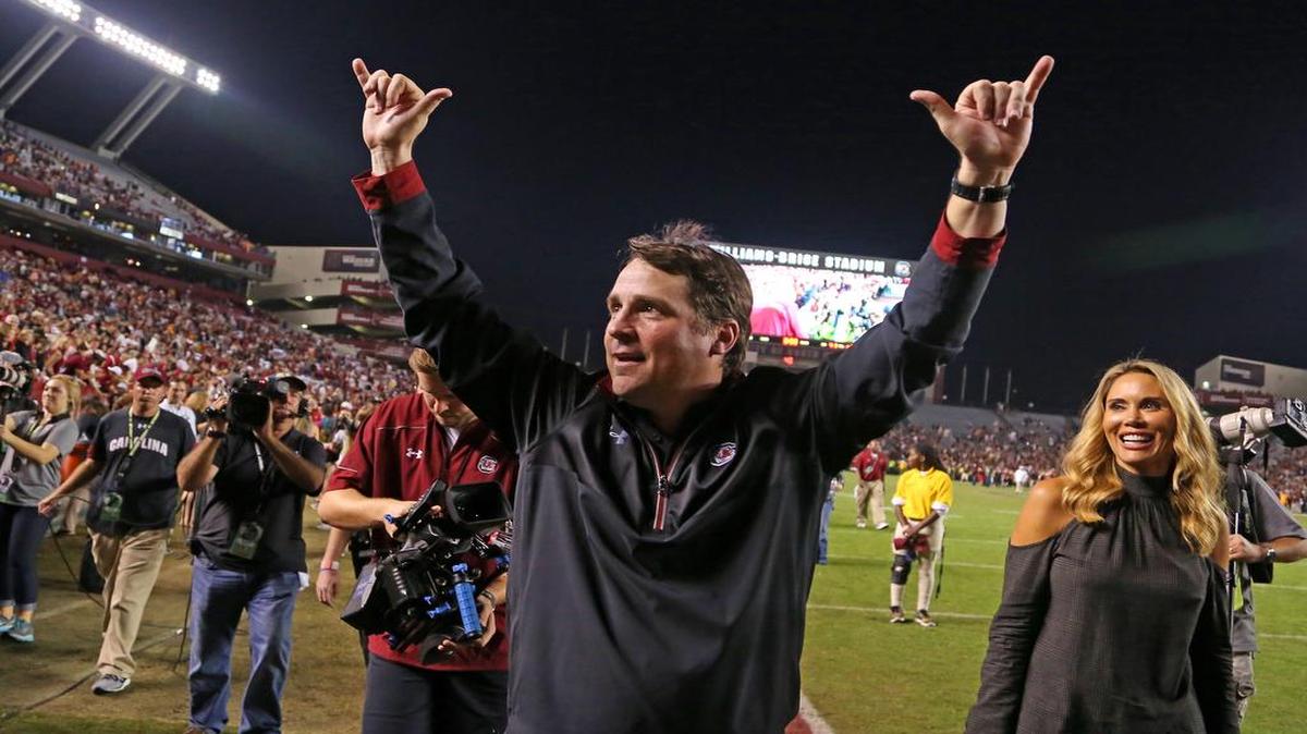 South Carolina Gamecocks head coach Will Muschamp