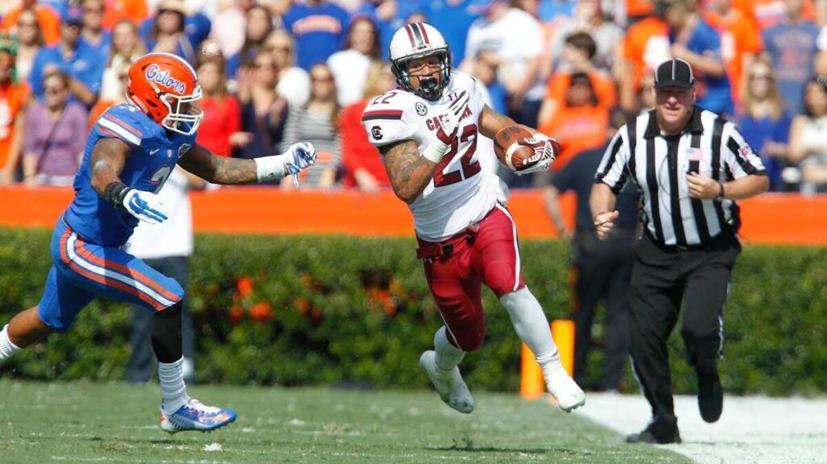 
Brandon Wilds will look to be the top ground option for the Gamecocks this season.
