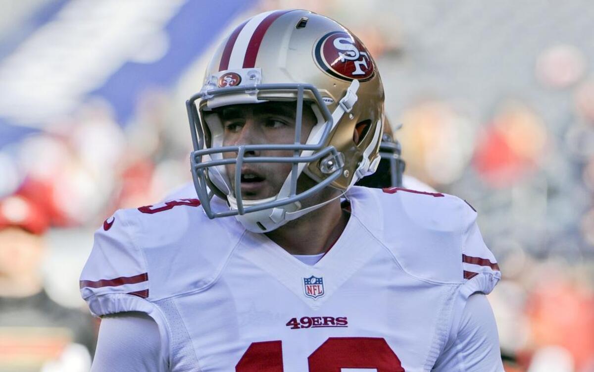 Dylan Thompson spent one season with the San Francisco 49ers