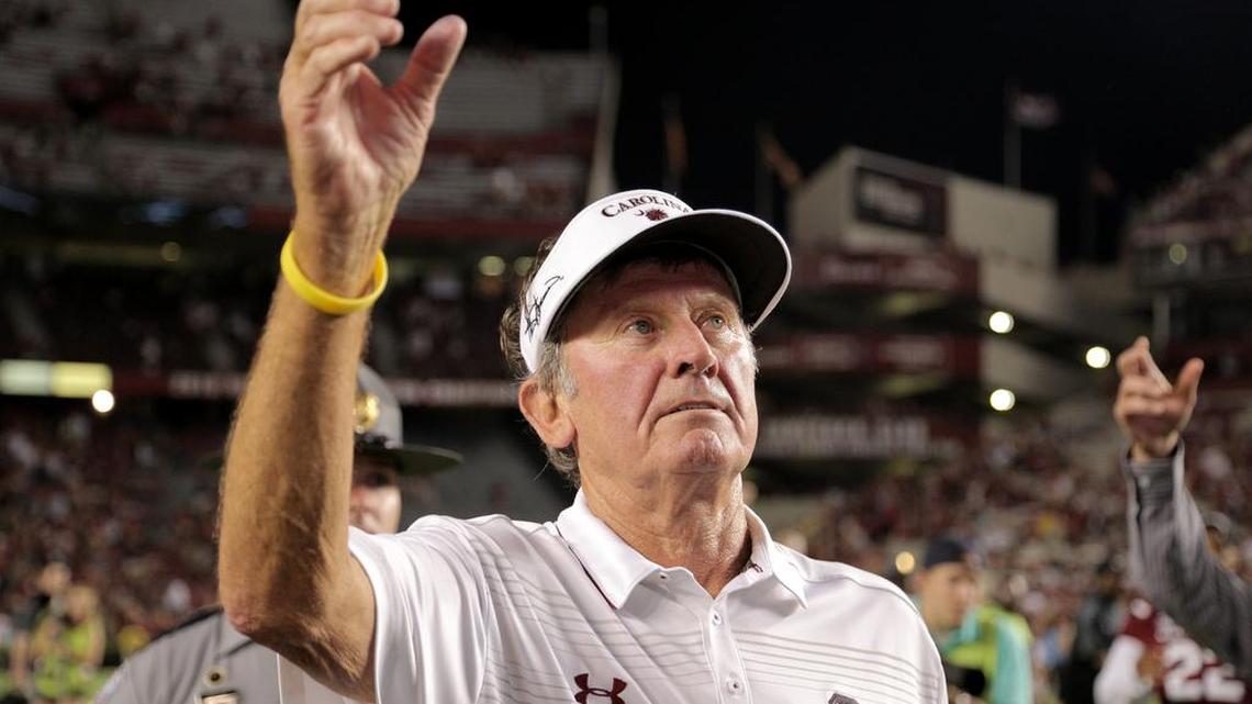 Former South Carolina head coach Steve Spurrier says he won’t attend any of the Gamecocks’ final three home games.