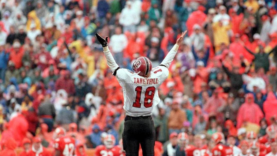 South Carolina quarterback great Steve Taneyhill