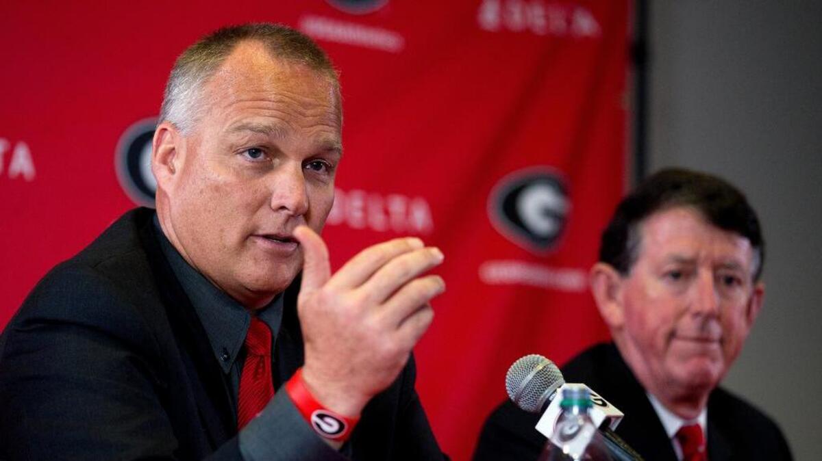 Georgia head football coach Mark Richt said that “about five” schools had reached out to him to discuss jobs.