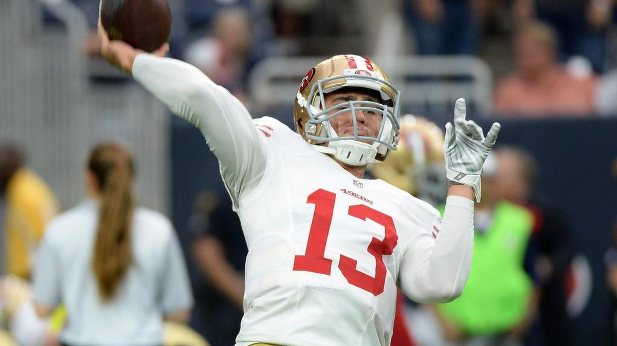 
Dylan Thompson went undrafted, but is hoping to catch on with San Francisco as a backup.
