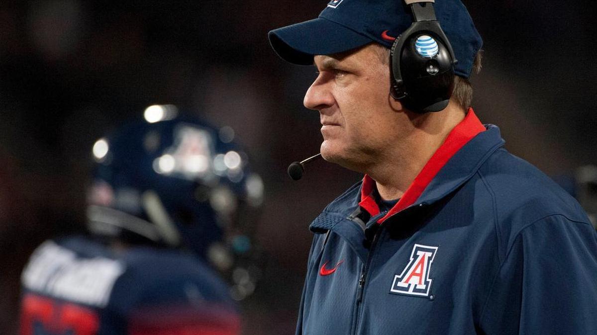 Arizona Wildcats head coach Rich Rodriguez