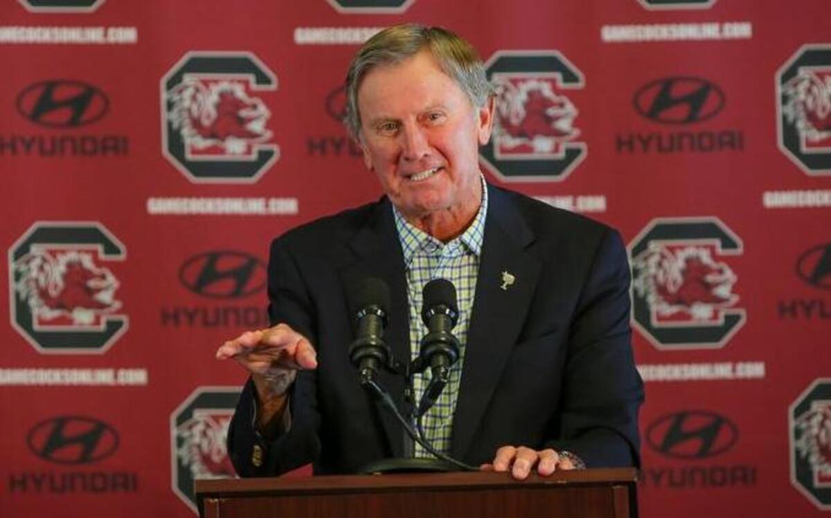 Former South Carolina head football coach Steve Spurrier