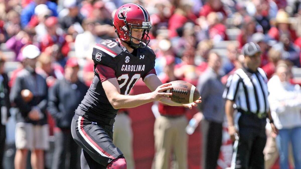 South Carolina punter Joseph Charlton