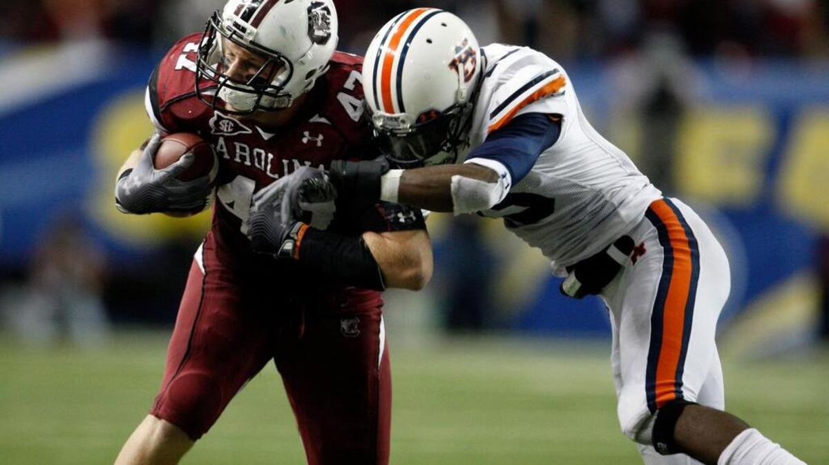 Former South Carolina Gamecocks fullback Patrick DiMarco (47)