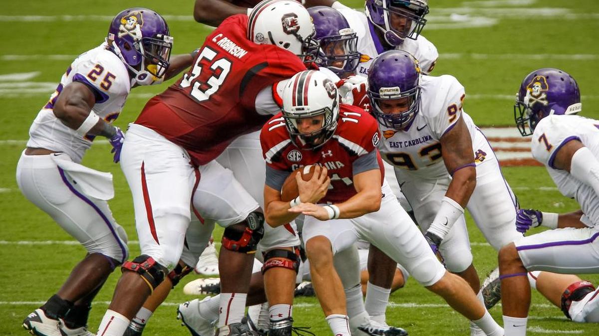 South Carolina faces East Carolina on Sept. 17.