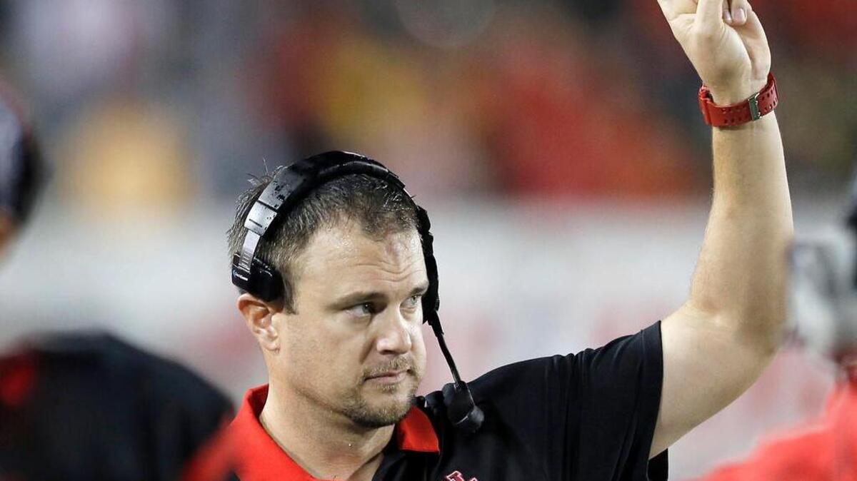 Houston Cougars head coach Tom Herman has grown into a red-hot power conference coaching candidate.