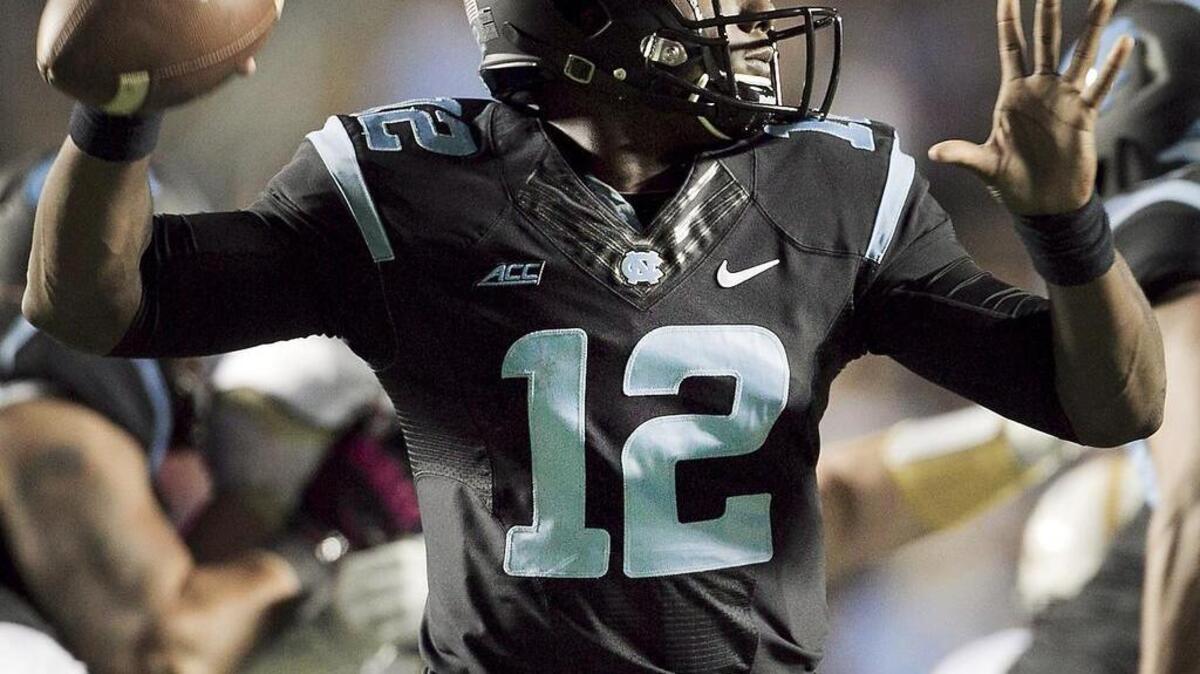 
UNC quarterback Marquise Williams is one of the top returning players for the Tar Heels this season.
