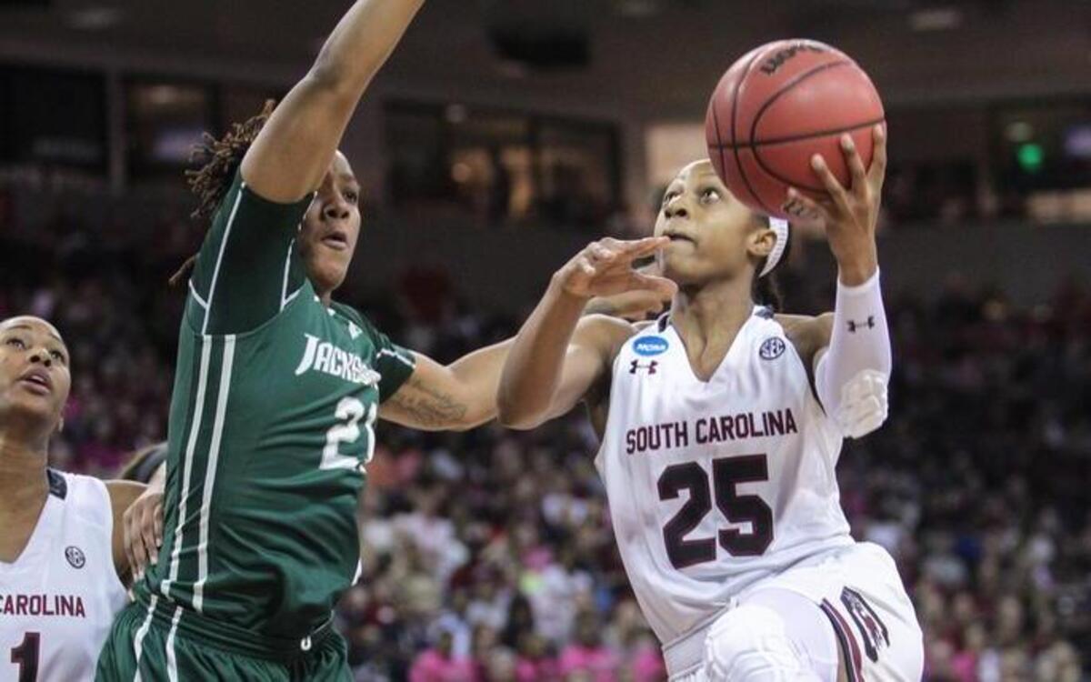USC’s Tiffany Mitchell and the Gamecocks have the national title in their sights.