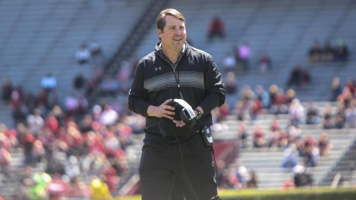 University of South Carolina head football coach Will Muschamp