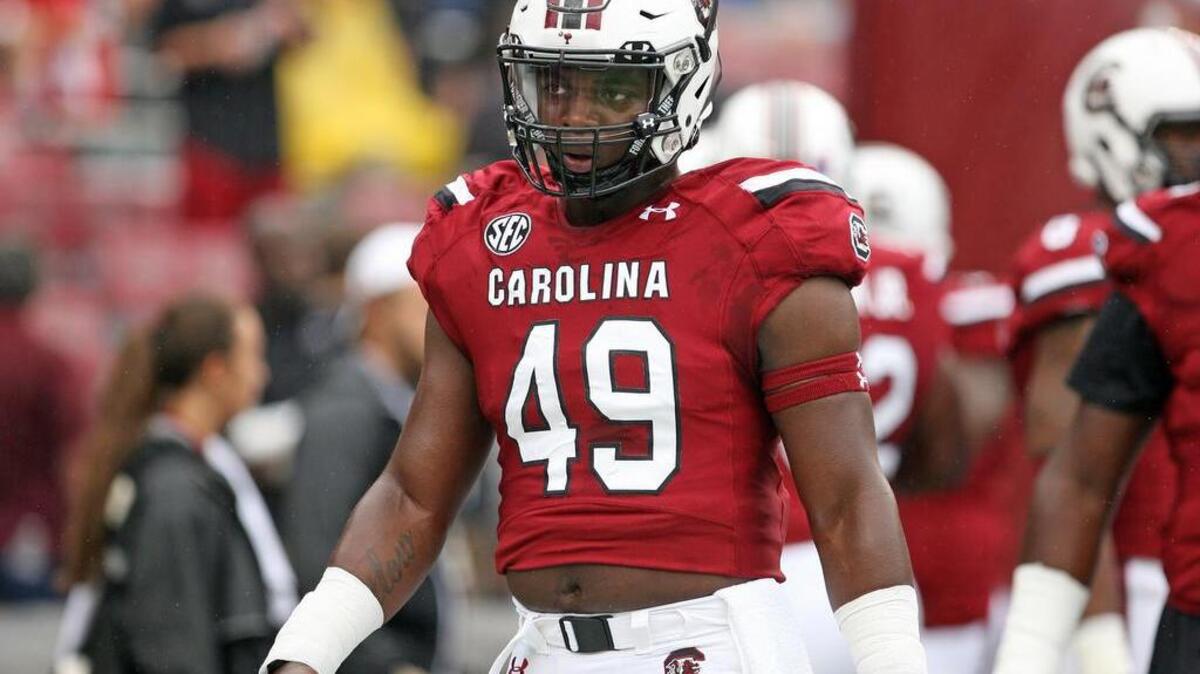 
South Carolina defensive end Boosie Whitlow
