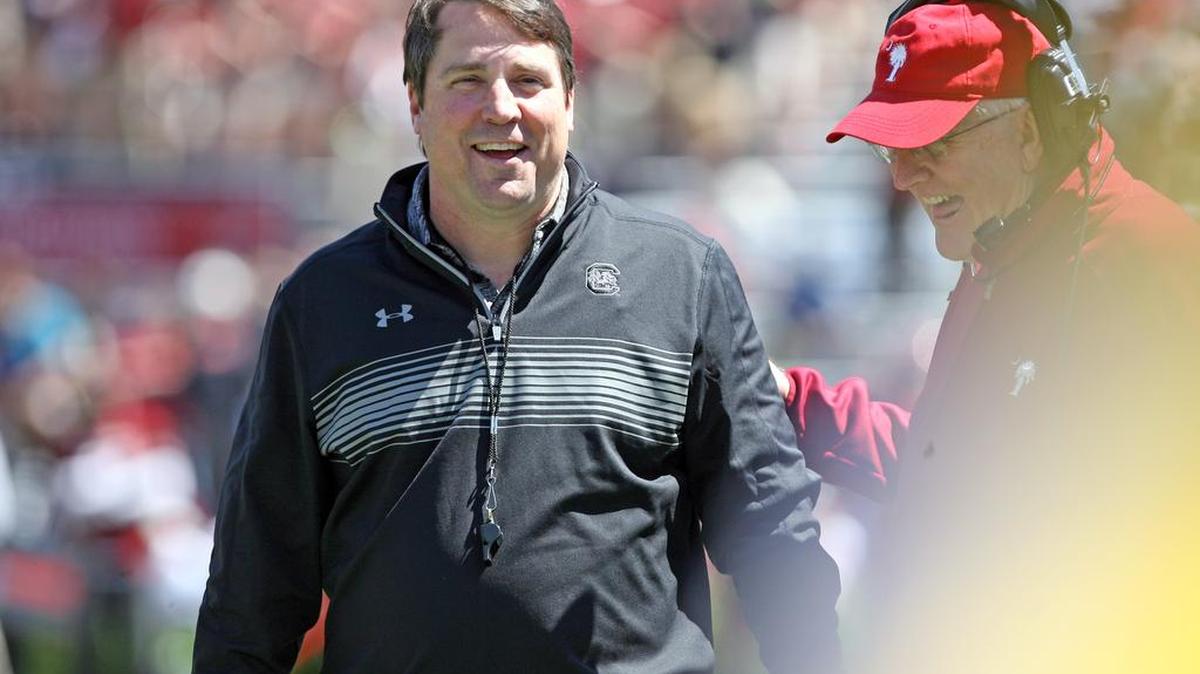 South Carolina coach Will Muschamp