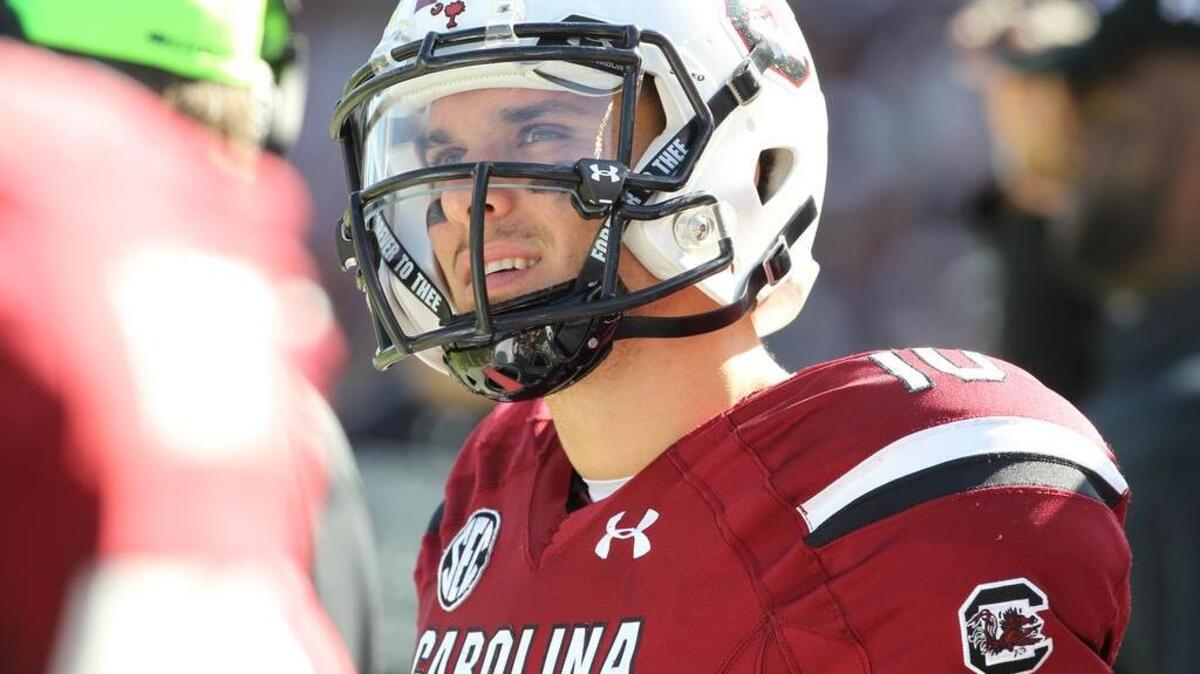 South Carolina’s Perry Orth is one of five quarterbacks battling for the starting job.