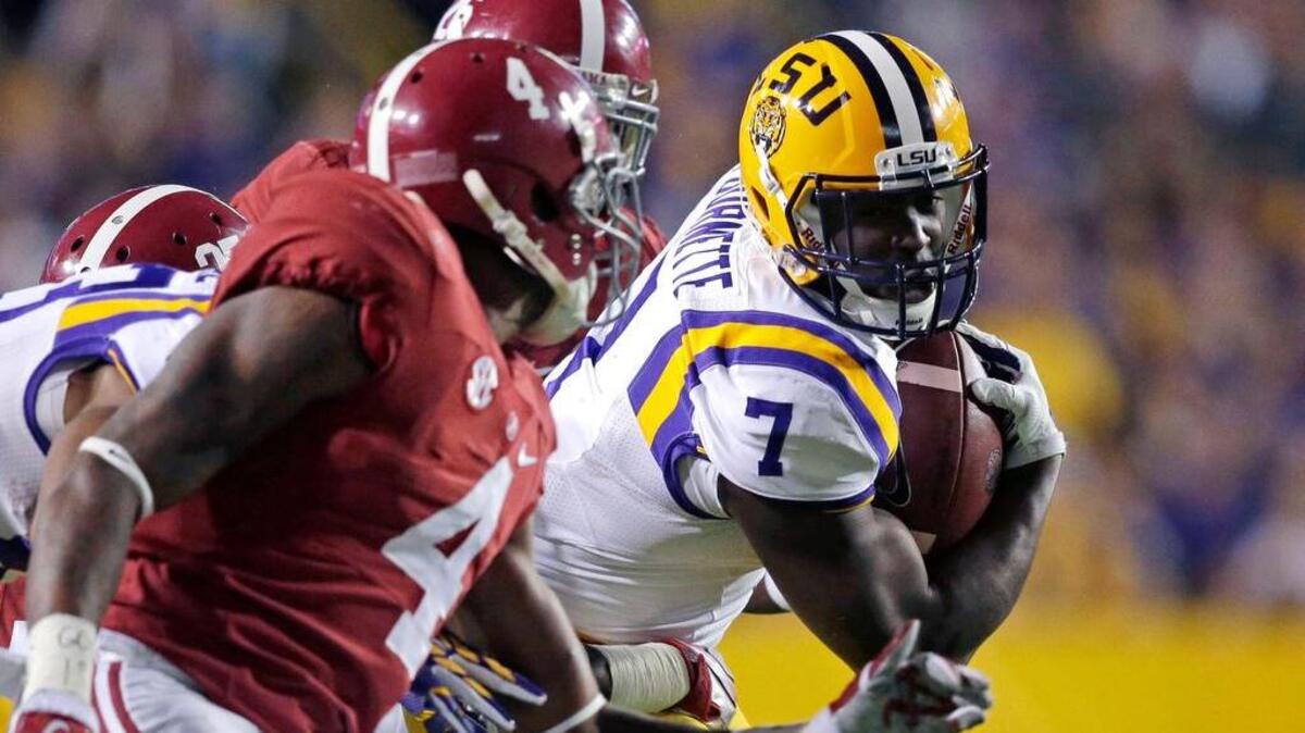 LSU running back Leonard Fournette will be his Heisman Trophy hopes on the line against one of the country’s best defenses in Alabama.