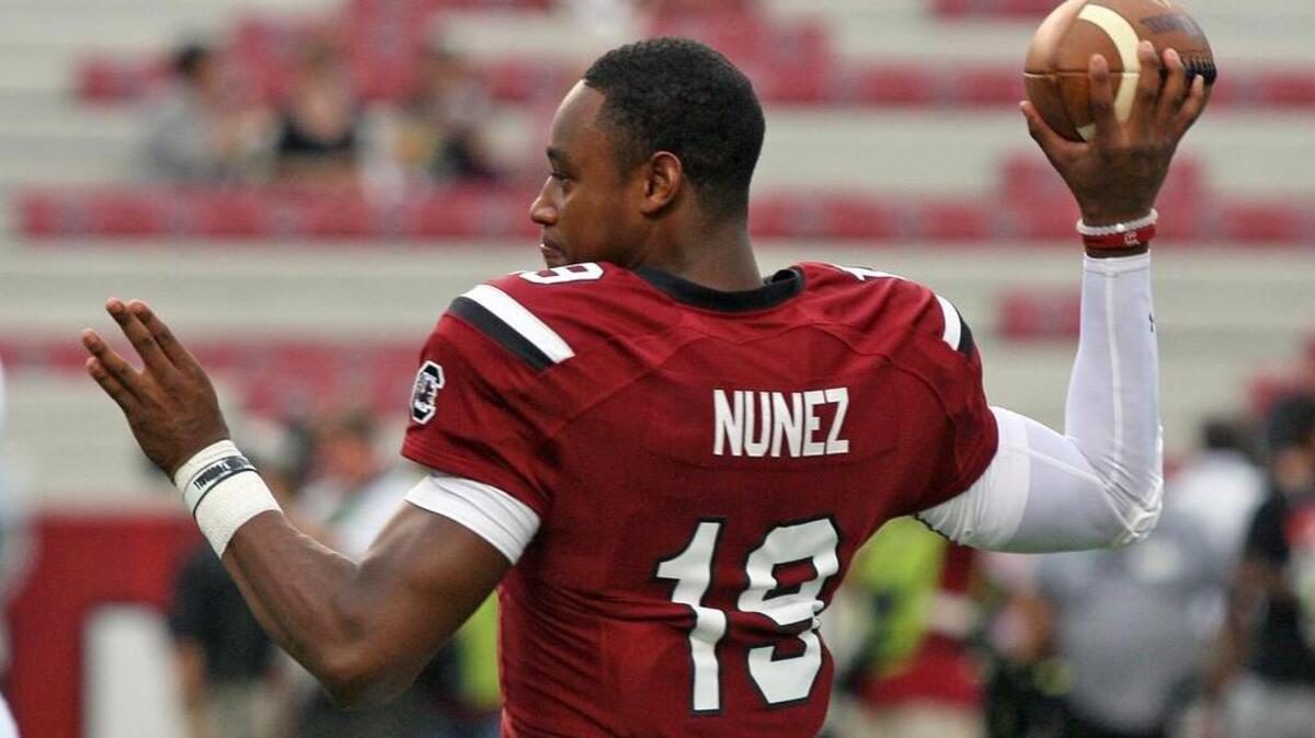 
South Carolina's Lorenzo Nunez
